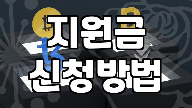 정부정책 지원 대상 확인 및 신청 시 주의사항