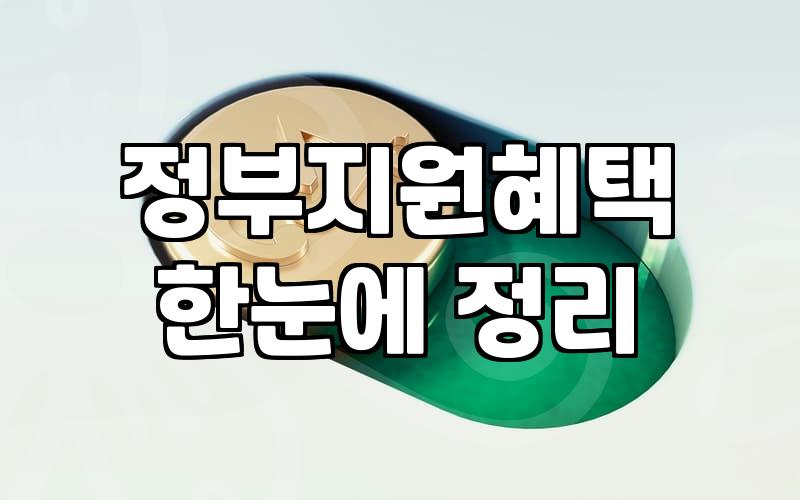 놓치기 쉬운 생활 속 복지 혜택과 활용법