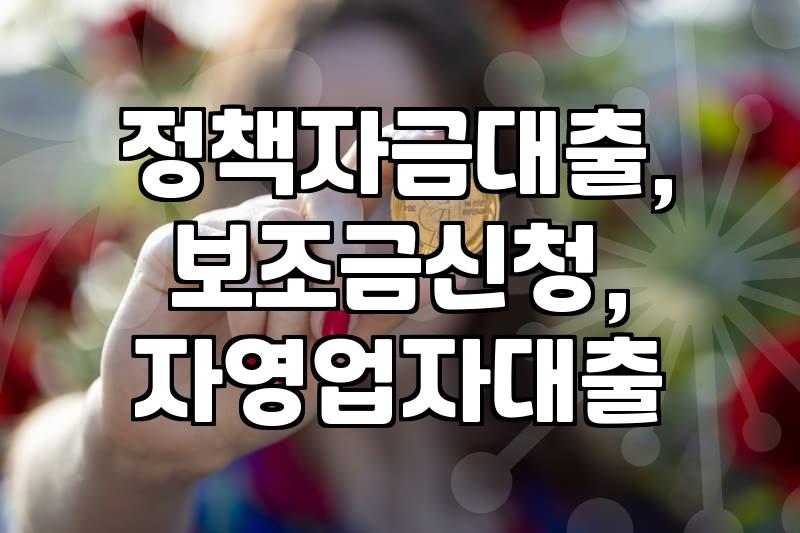 정부 지원 사업, ‘묻지마 신청’은 금물: 실질적인 도움을 받는 현실적인 접근법