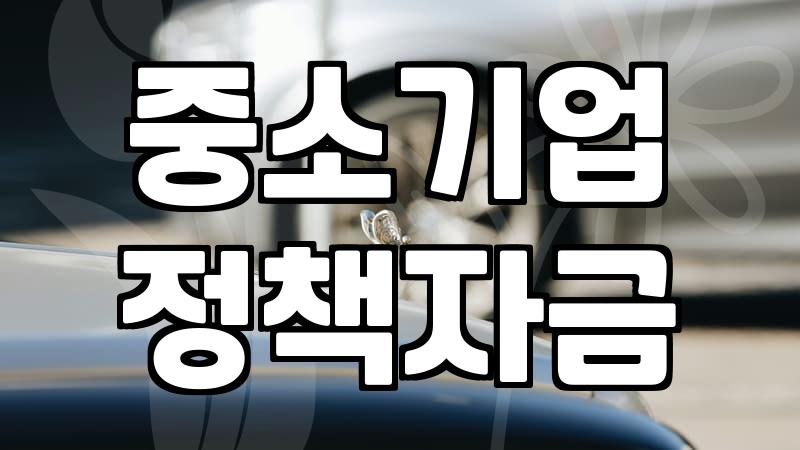 정부정책자금 승인율을 확실하게 높이는 자격 조건과 신청 요령