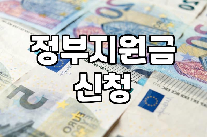 보조금 지급 기준과 신청 시 자주 발생하는 착오
