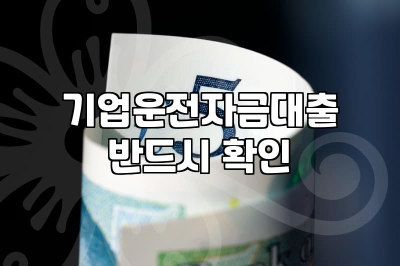 담보가 부족한 기업과 개인사업자가 활용할 수 있는 정부지원 정책자금대출 특징과 현실적인 신청 방법