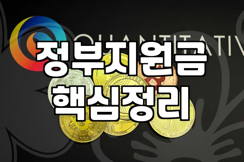 보조금 수령 시 반드시 확인해야 하는 자격 요건과 주의사항
