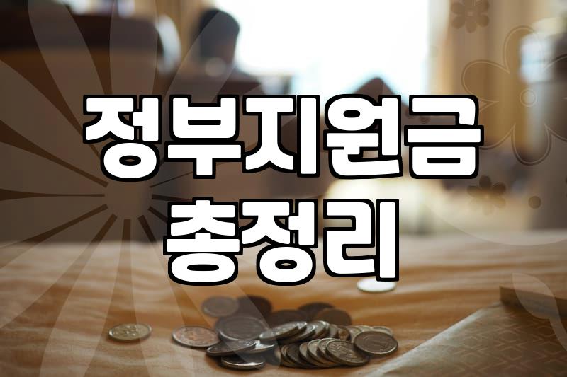 일상에서 체감하는 정부지원 정책과 꼼꼼히 따져봐야 할 부분들