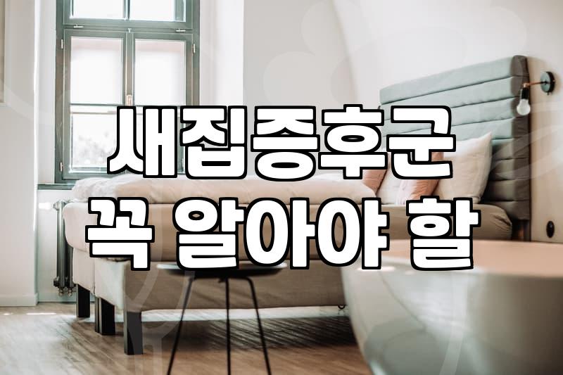 새집증후군 잡는 입주후청소, 똑똑하게 업체 고르는 법