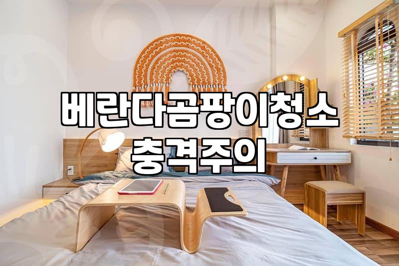 베란다 벽면 곰팡이와 대충 타협하고 지내는 중