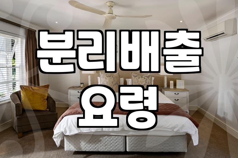 집안 분리수거함 선택할 때 고려할 점과 실제 배치 팁