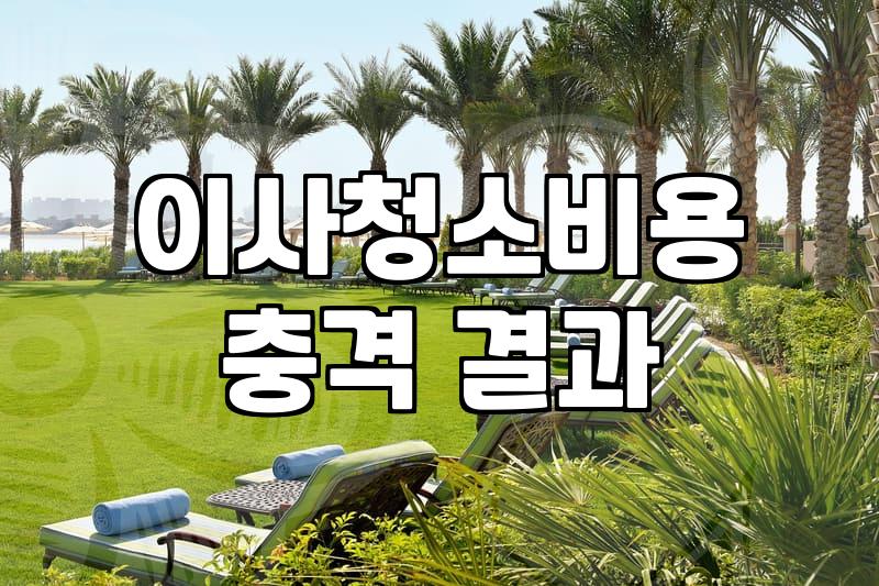 이사청소 업체 부를 때 미리 확인해야 할 현실적인 부분들