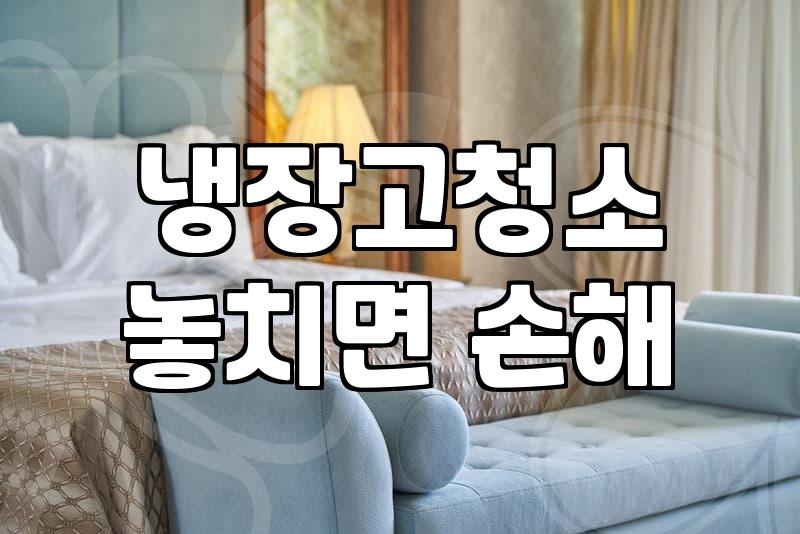 냉장고 청소, 업체 부를까 말까 고민하는 당신에게