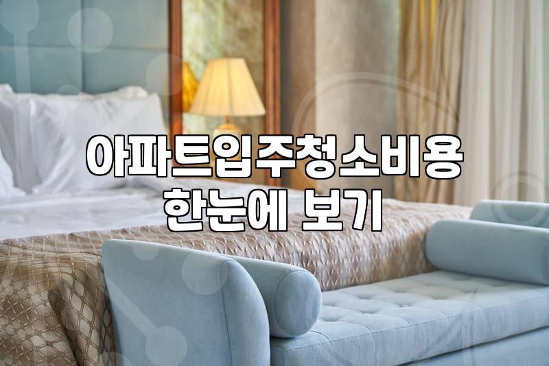 집청소업체가격 결정하는 세부 항목과 평균적인 견적 산정 방식