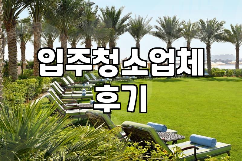 인천 송도에서 연수구 입주청소를 고민하며 느낀 것들: 기대와 현실 사이