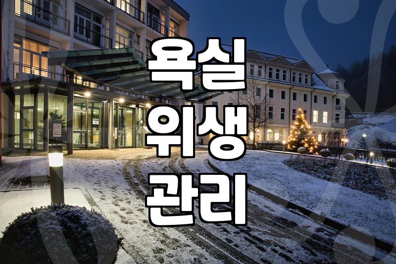 화상실청소 주기와 오염 제거에 필요한 세제 선택 기준