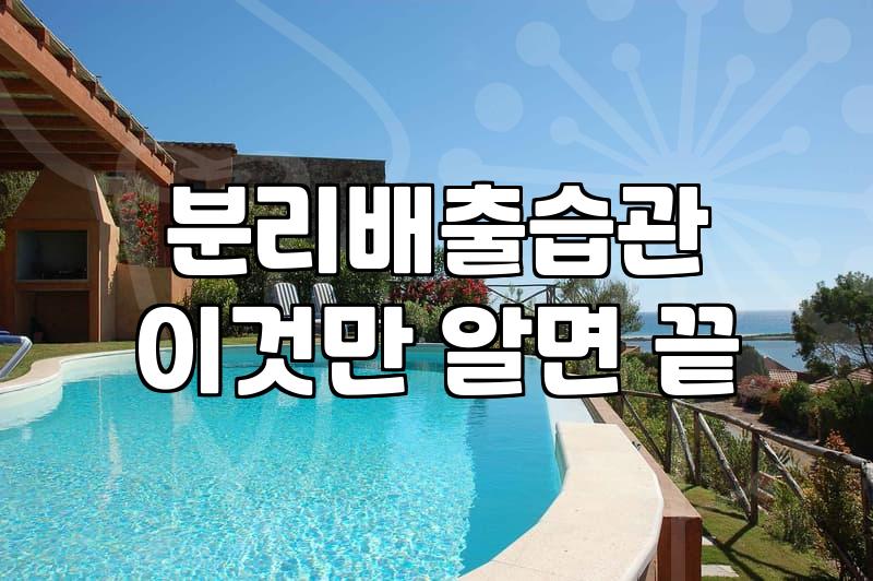 분리수거함, 제대로 알고 쓰면 삶의 질이 달라진다