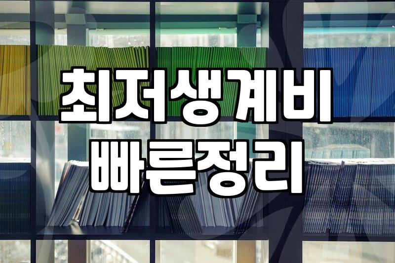 현실적인 개인회생 선택, 기대와 달랐던 최저생계비의 현실