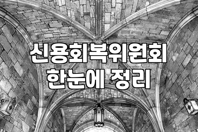 프리워크아웃조건, 개인회생 전 꼼꼼히 확인해야 할 사항