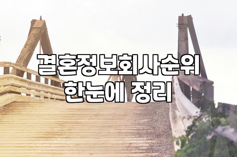 결혼정보회사후기 비용과 실제 만남 횟수 기준