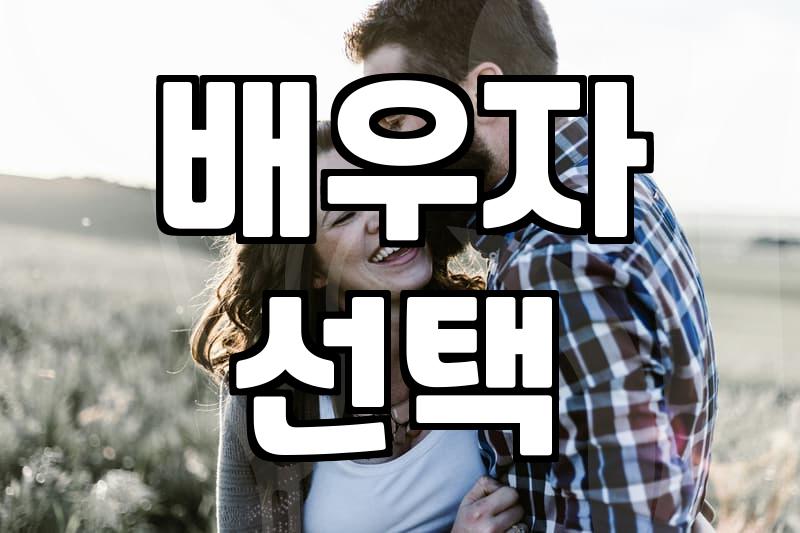 결혼한 당신, 이상적인 배우자를 만나는 법