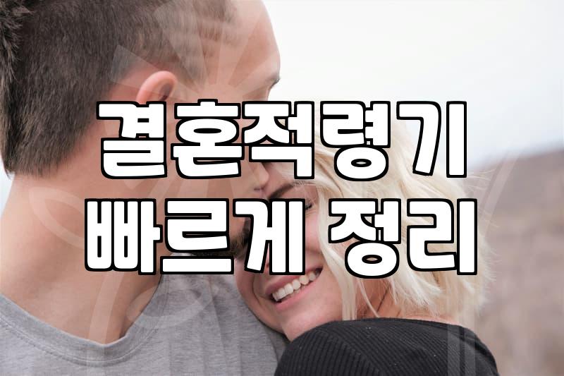 맞선 성사 확률과 비용 그리고 실질적인 준비 과정