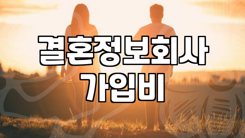 소개팅프로그램 실제 비용과 진행 방식별 차이